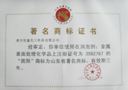 山东省著名商标企业