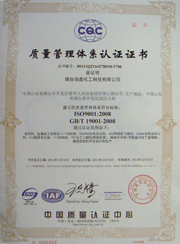 ISO9001质量管理体认证中文版